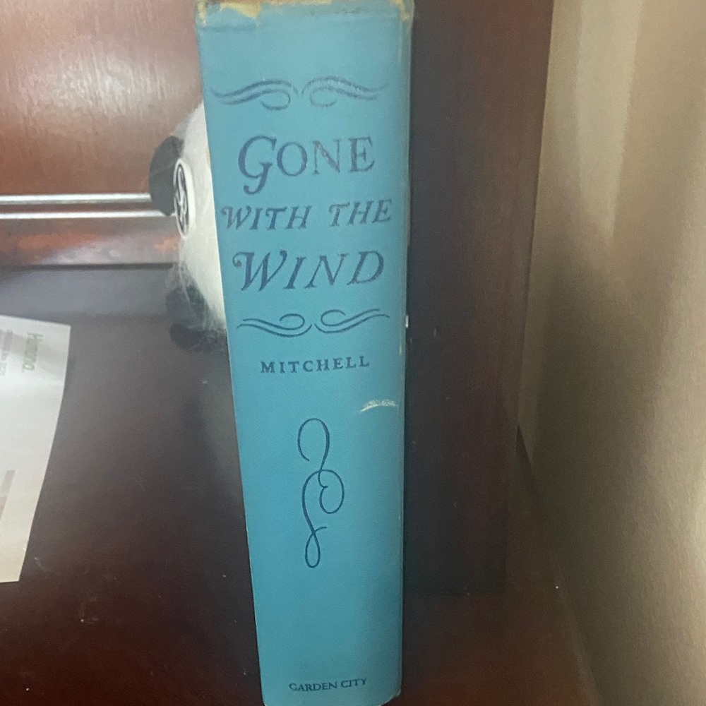 Blue 'Gone with the Wind' Book 1954 edition